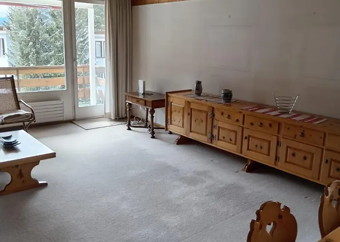 Apartamento Helle 2 Schlafzimmer In - Grosszügig, Zentral Und Ruhig Gelegen Davos