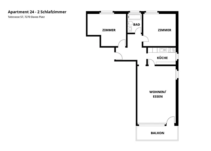 Helle 2 Schlafzimmer In - Grosszügig, Zentral Und Ruhig Gelegen Apartamento