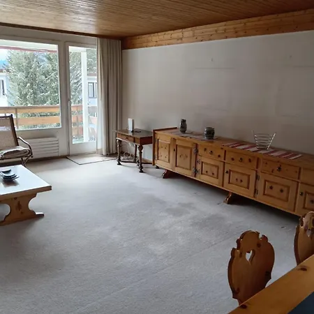 Apartmán Helle 2 Schlafzimmer In - Grosszuegig, Zentral Und Ruhig Gelegen Davos