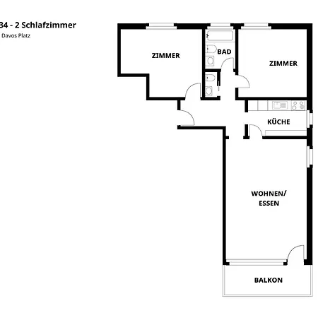 Helle 2 Schlafzimmer In - Grosszuegig, Zentral Und Ruhig Gelegen Apartmán *